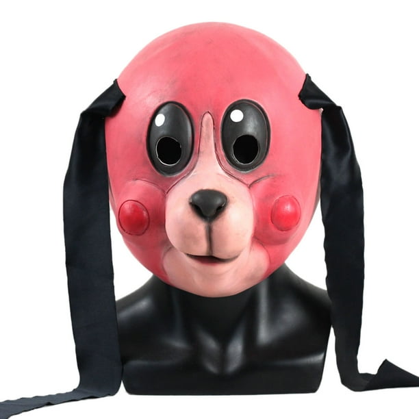Halloween Cosplay Casco copricapo Prop The Umbrella Academy Hazel Cha Cha Maschera